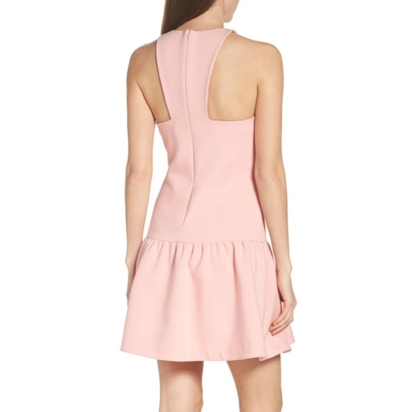 New Likely Leila Flounce Pink Dress - Picture 3 of 8